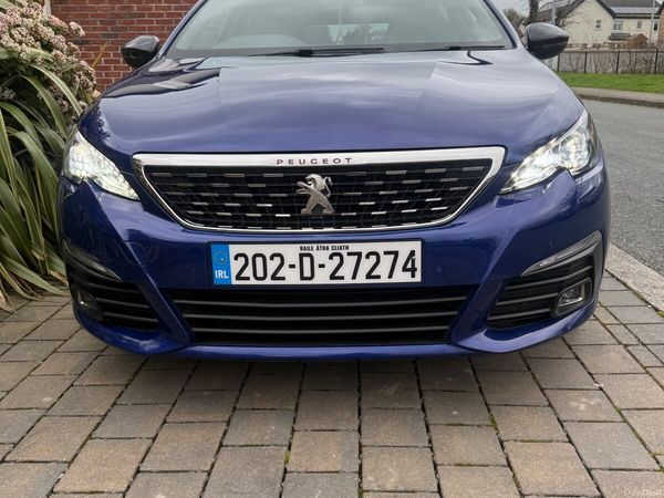 Peugeot 308 Hatchback, Diesel, 2020, Blue