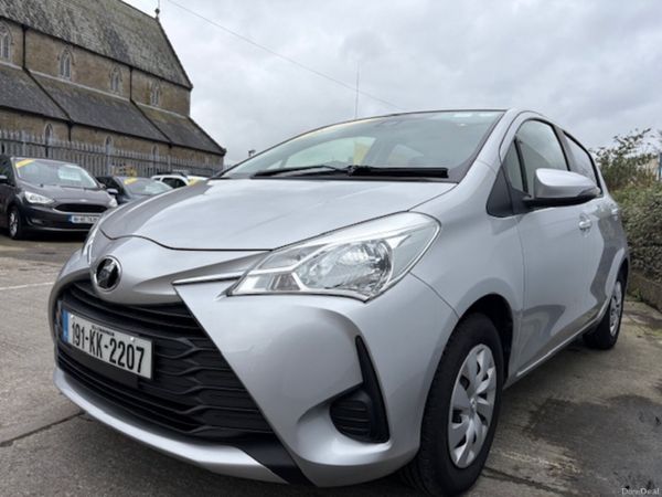 Toyota Vitz Hatchback, Petrol, 2019, Silver
