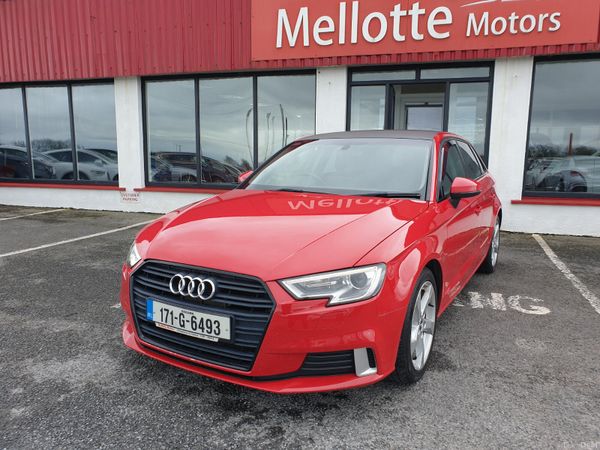 Audi A3 Hatchback, Diesel, 2017, Red