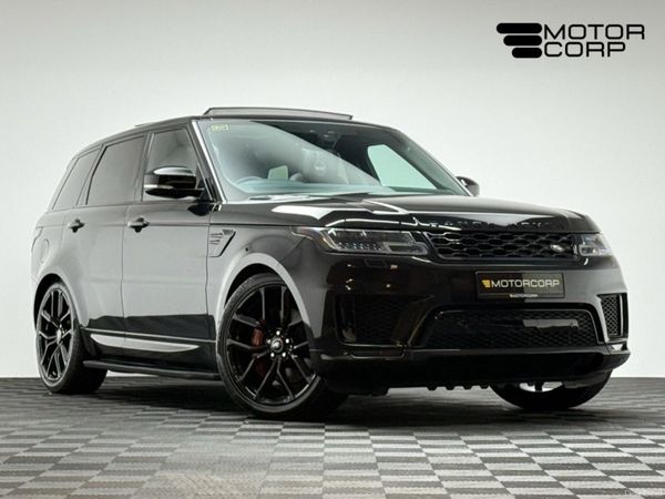Land Rover Range Rover Sport Estate, Petrol Hybrid, 2022, Black