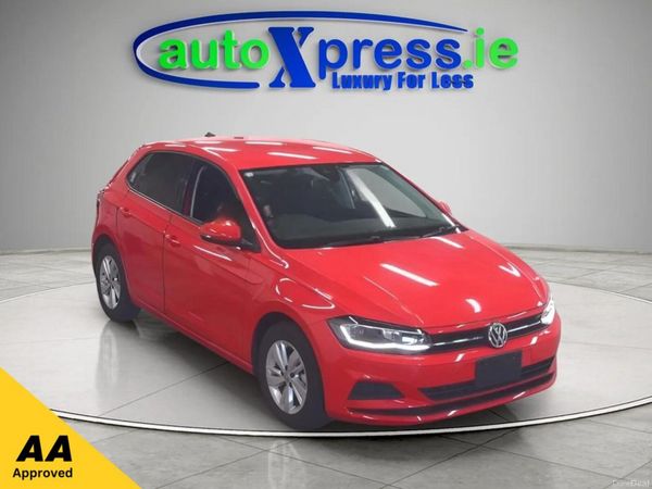 Volkswagen Polo Hatchback, Petrol, 2020, Red