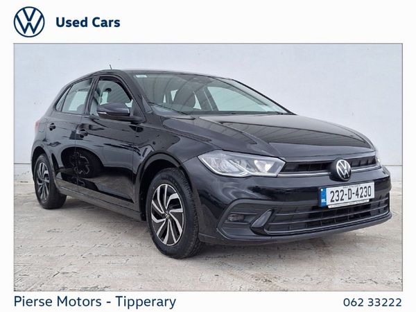 Volkswagen Polo Hatchback, Petrol, 2023, Black