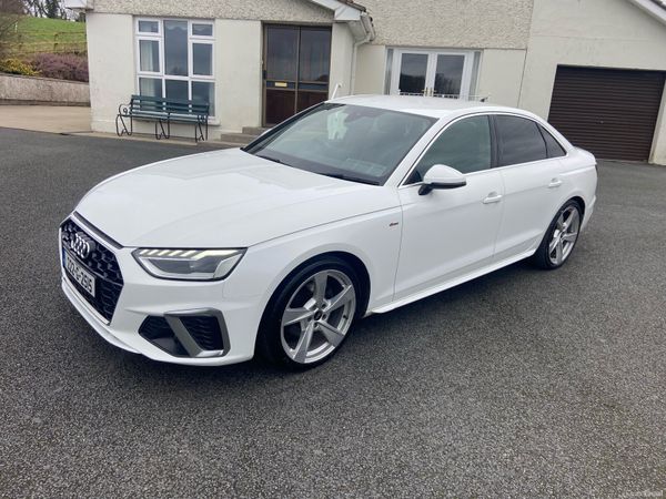 Audi A4 Saloon, Diesel, 2022, White