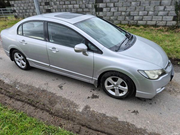 Honda Civic Saloon, Petrol, 2007, Grey