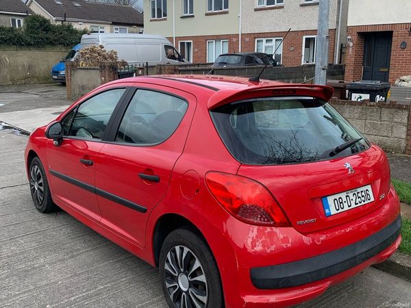 Peugeot 207 Hatchback, Petrol, 2008, Red