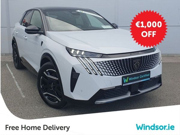 Peugeot 3008 SUV, Electric, 2025, White
