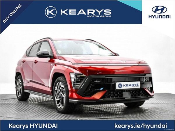 Hyundai KONA SUV, Petrol, 2024, Red