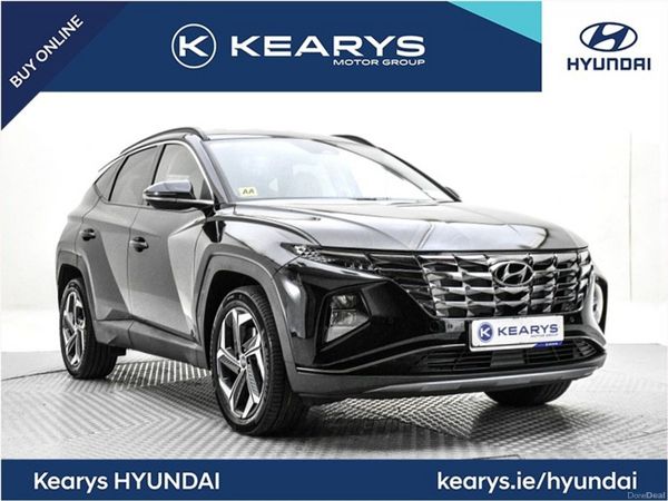 Hyundai Tucson SUV, Petrol Hybrid, 2021, Black