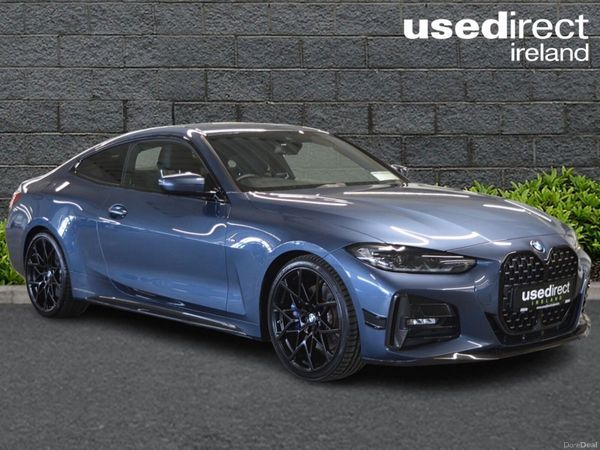 BMW 4-Series Coupe, Diesel, 2021, Blue