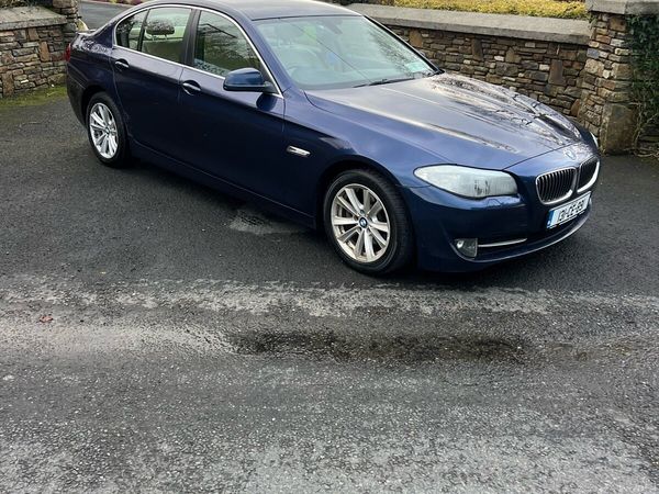 BMW 5-Series Saloon, Diesel, 2013, Blue