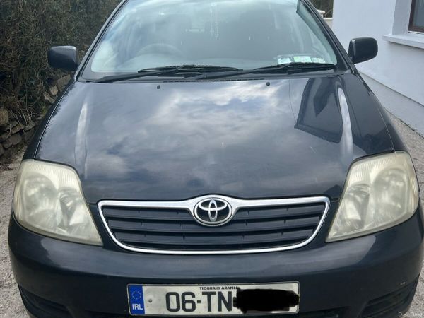 Toyota Corolla Saloon, Petrol, 2006, Black