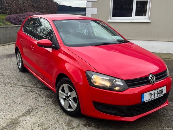 Volkswagen Polo Hatchback, Petrol, 2010, Red