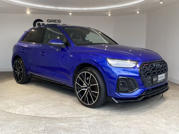 Audi Q5 SUV, Diesel Hybrid, 2023, Blue