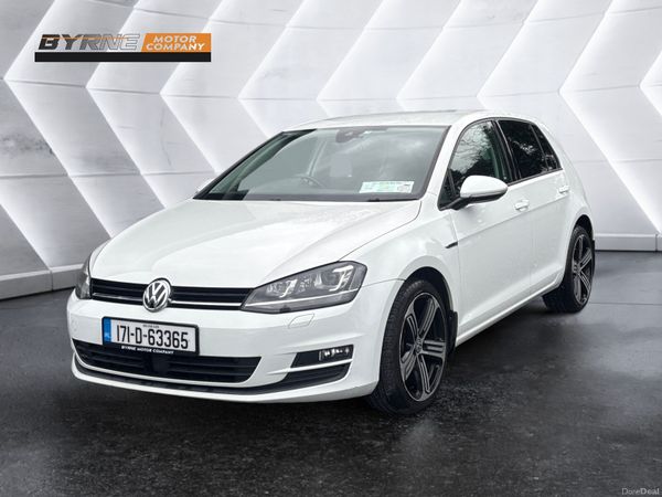 Volkswagen Golf Hatchback, Petrol, 2017, White