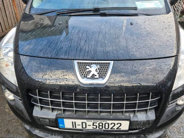 Peugeot 3008 MPV, Diesel, 2011, Black