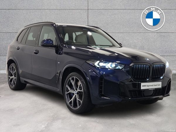 BMW X5 SUV, Petrol Plug-in Hybrid, 2024, Blue