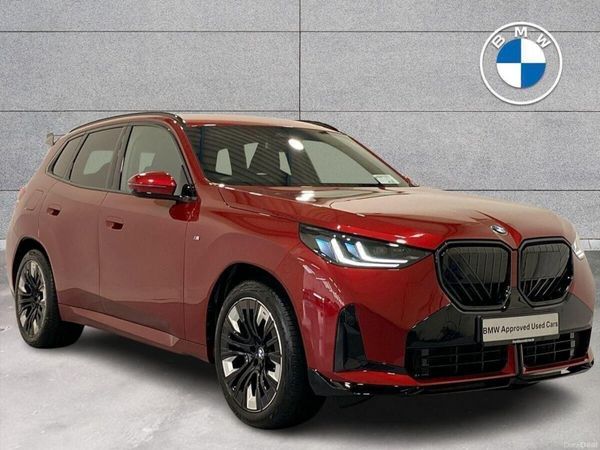 BMW X3 SUV, Petrol Plug-in Hybrid, 2025, Red