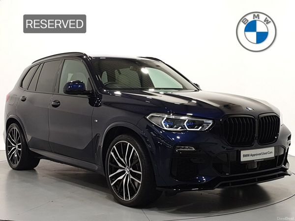 BMW X5 SUV, Petrol Plug-in Hybrid, 2021, Blue