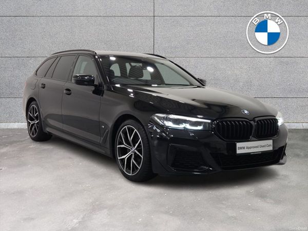 BMW 5-Series Estate, Diesel, 2023, Black
