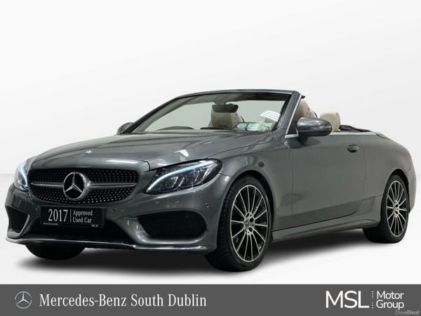 Mercedes-Benz C-Class Convertible, Diesel, 2017, Grey