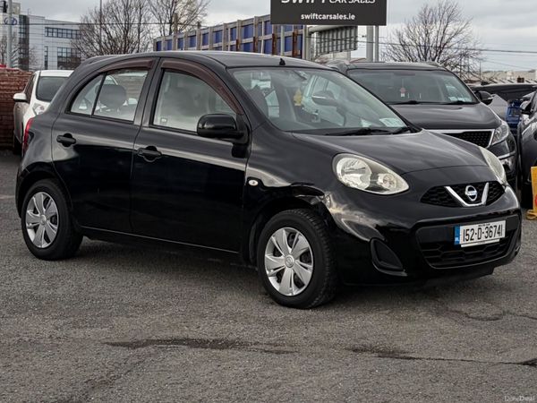 Nissan March Hatchback, Petrol, 2015, Black
