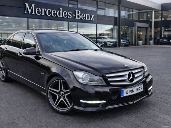 Mercedes-Benz C-Class Saloon, Diesel, 2012, Black