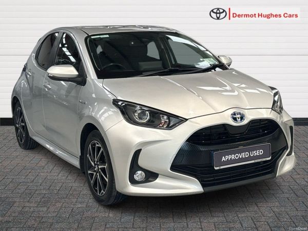 Toyota Yaris Hatchback, Petrol Hybrid, 2021, Grey