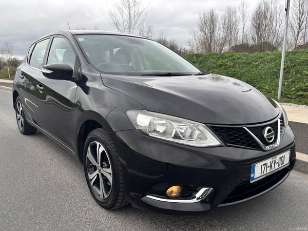 Nissan Pulsar Hatchback, Petrol, 2017, Black