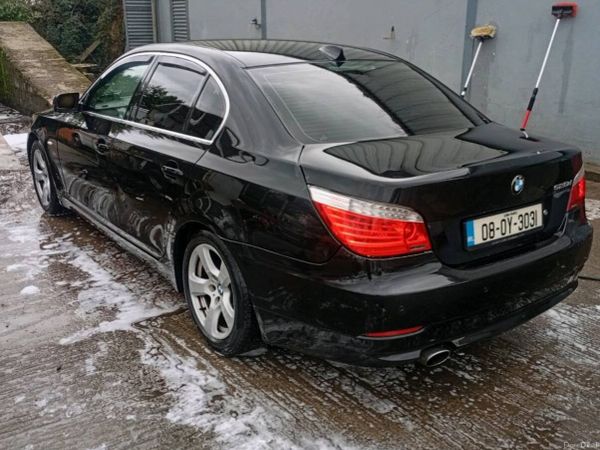 BMW 5-Series Saloon, Diesel, 2008, Black