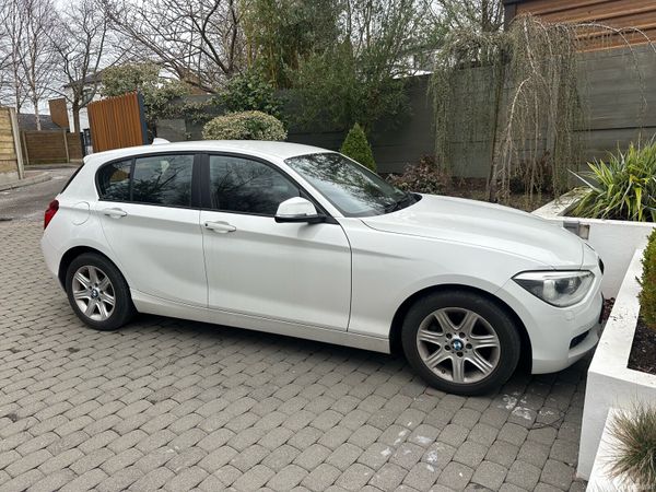BMW 1-Series Hatchback, Petrol, 2015, White
