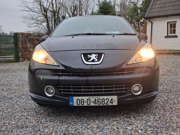 Peugeot 207 Hatchback, Petrol, 2008, Black