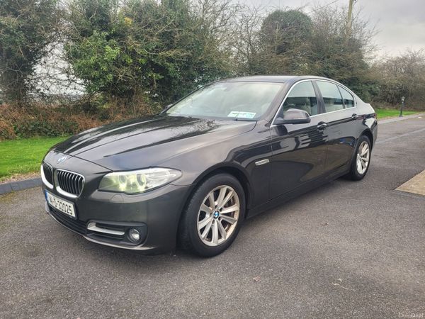 BMW 5-Series Saloon, Diesel, 2014, Brown