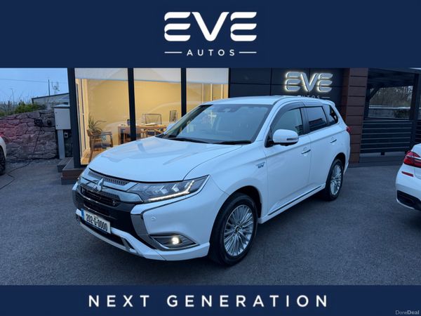 Mitsubishi Outlander SUV, Petrol Plug-in Hybrid, 2020, White