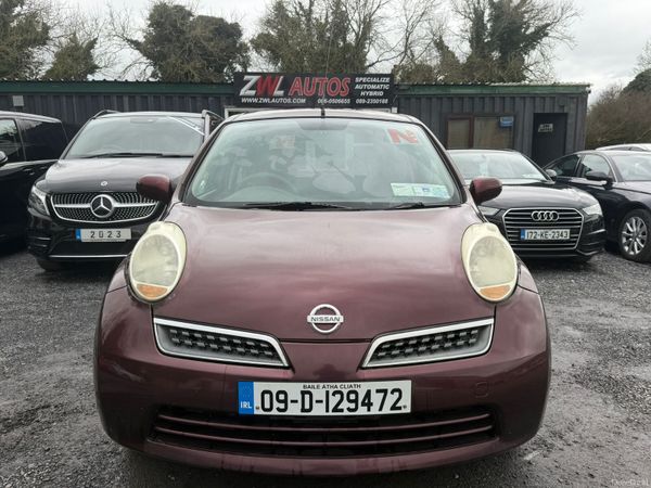 Nissan March Hatchback, Petrol, 2009, Red