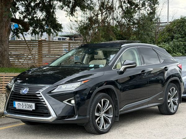 Lexus RX SUV, Petrol Hybrid, 2017, Black