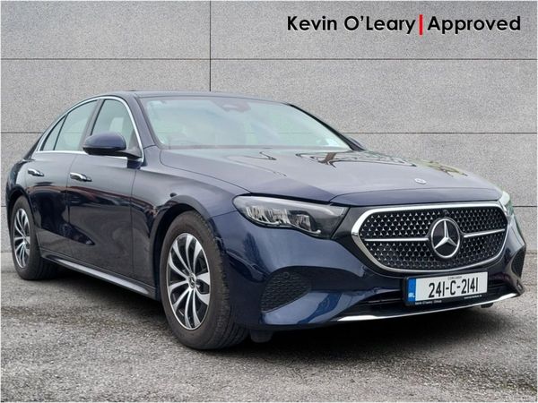 Mercedes-Benz E-Class Saloon, Diesel Hybrid, 2024, Blue