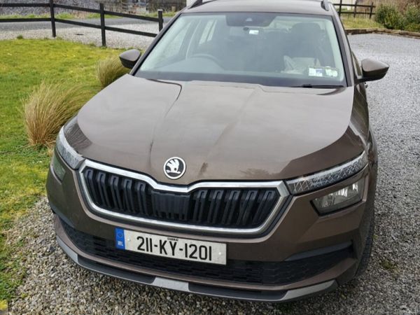 Skoda Kamiq Hatchback, Petrol, 2021, Brown