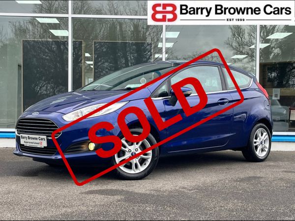 Ford Fiesta Hatchback, Petrol, 2016, Blue