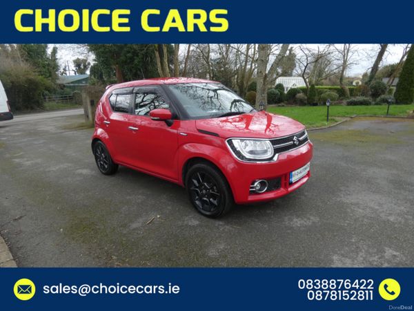 Suzuki Ignis Hatchback, Petrol Hybrid, 2016, Red