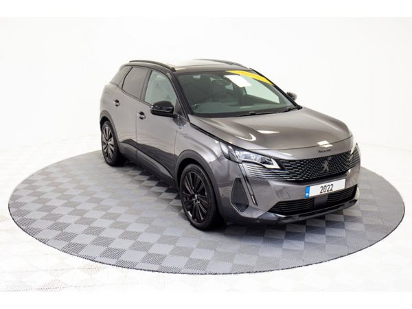 Peugeot 3008 SUV, Petrol Plug-in Hybrid, 2022, Grey