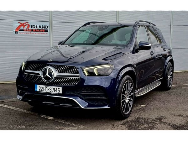 Mercedes-Benz GLE Estate, Diesel Plug-in Hybrid, 2022, Blue