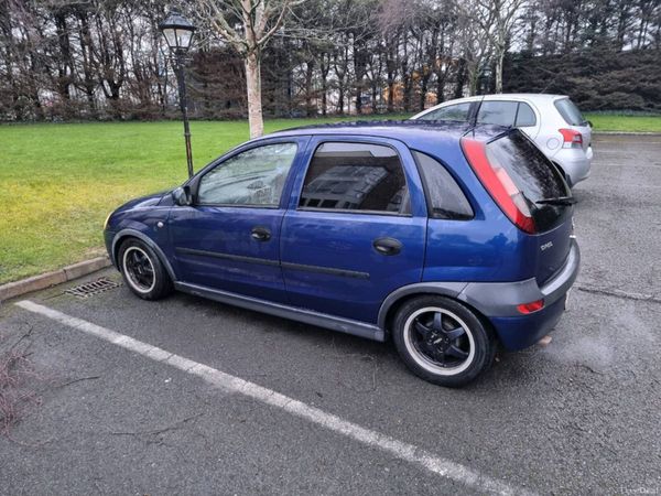 Opel Corsa Hatchback, Petrol, 2003, Blue