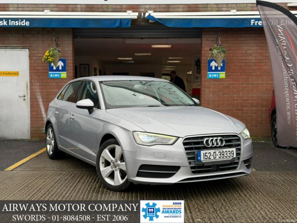 Audi A3 Hatchback, Petrol, 2015, Silver