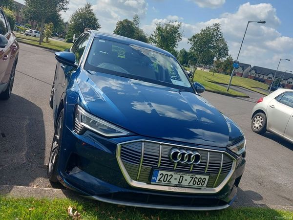Audi e-tron SUV, Electric, 2020, Blue