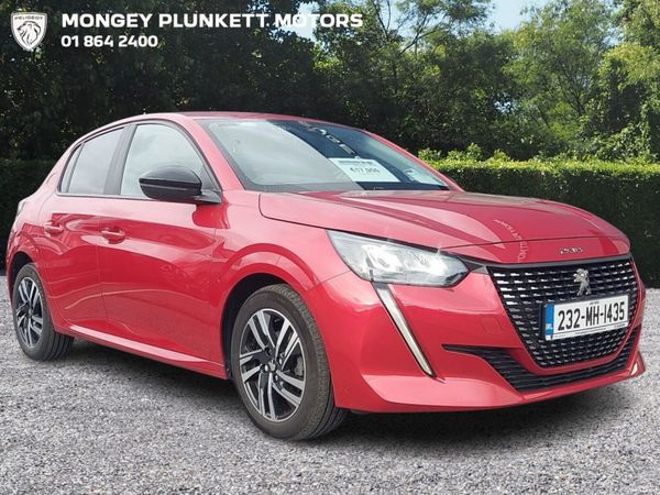 Peugeot 208 Hatchback, Petrol, 2023, Red