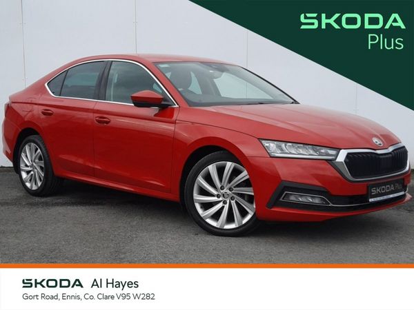 Skoda Octavia Saloon, Diesel, 2023, Red