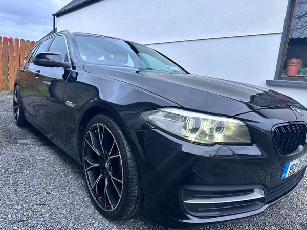 BMW 5-Series Estate/Jeep, Diesel, 2015, Black