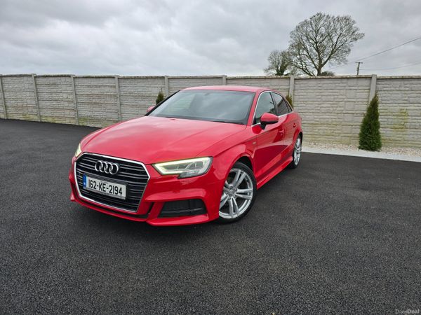 Audi A3 Saloon, Diesel, 2016, Red