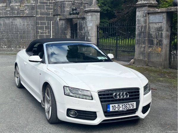 Audi A5 Convertible, Petrol, 2010, White
