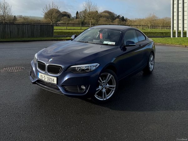 BMW 2-Series Coupe, Diesel, 2015, Blue